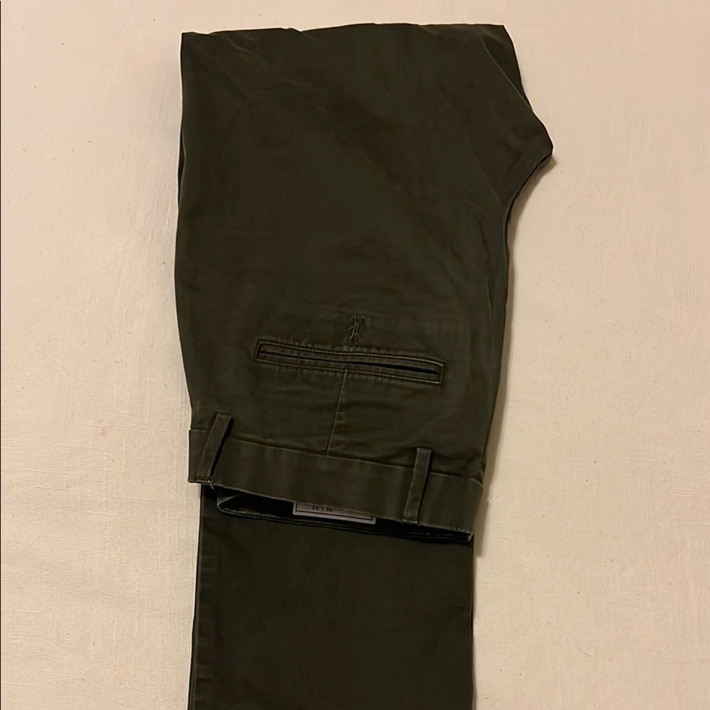 GAP Green Chinos Essential Cotton Pants